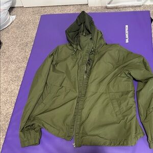 Green Hooded Jacket